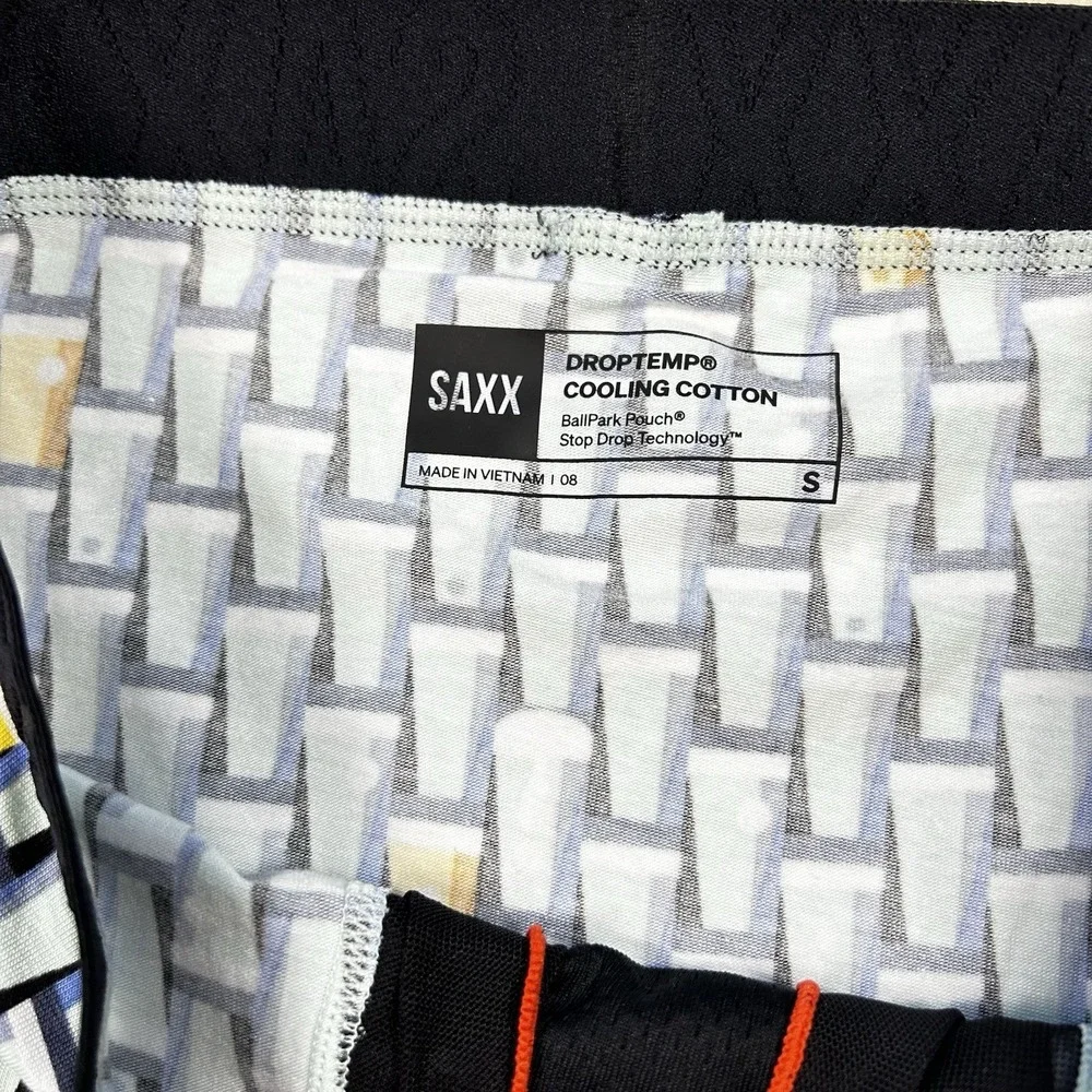 Saxx Ballpark Pouch DropTemp Men's Small Boxer Brief Underwear 6